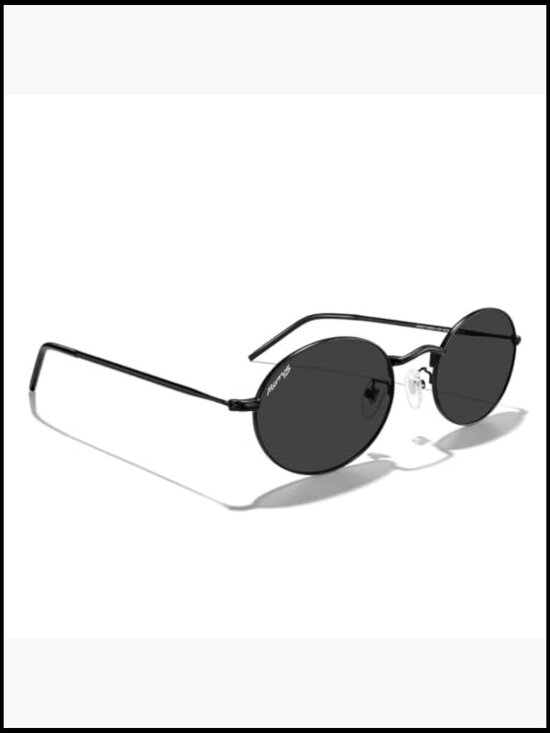 Retro Oval Polarized Sunglasses UV400 Protection Classic Shades